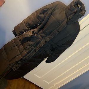 ZARA long length puffer coat